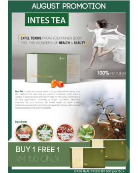 PROMO : INTES TEA (顺生源美生茶）(30pack/box)